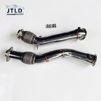Collecteur d'échappement en acier inoxydable SUS304 poli miroir de qualité supérieure pour BMW F97 X3M F98 X4M S58 3.0T 2019-2026