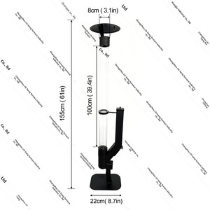 Poêle à granulés transfrontalier pour chauffage domestique, camping extérieur, portable, avec verre intégré, en acier inoxydable, contrôlé - Product Image 5