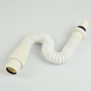 Tubo de desagüe de cerámica para lavabo, diseño curvo de ajuste por compresión de 1,5 pulgadas para lavabos y fregaderos, fácil instalación - Product Image 2