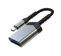 Transferencia rápida 2 en 1 USB C a SD TF Lector de tarjetas Tipo C Adaptador de cámara OTG para teléfono Portátil