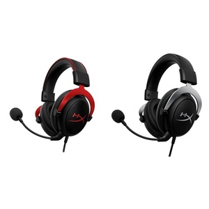 HYPER x đám mây II màu đen và màu đỏ USB có dây Over-Ear Headphone Gamer tai nghe với các tính năng chống thấm nước - Product Image 4