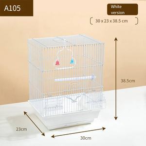 20-Piece Set düğme-kapatma Metal süs üreme kafesleri için Budgerigar atiatiel Lovebird kuşlar küçük Villa köpeklerin canlı - Product Image 4