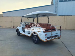 Elegante Auto Eléctrico Vintage de Alta Gama, 48V 5KW, Vehículo Turístico de 7-8 Asientos para Resorts y Áreas Comerciales - Product Image 2