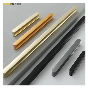 Custom Classic Zinc Aluminum Alloy Bookcase Wardrobe Table Handle Door Handle Kitchen Handle