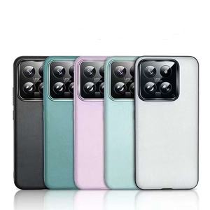 Per <span class=keywords><strong>Xiaomi</strong></span> 14 Pro custodia in pelle ufficiale per Mi 14 Pro copertura completa della fotocamera custodia per telefono nuda Anti-impronte digitali - Product Image 1