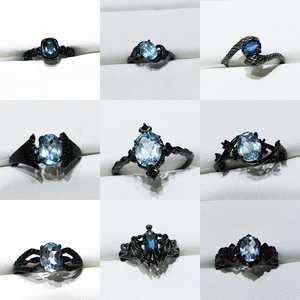 100% Tự Nhiên Của <span class=keywords><strong>Ruby</strong></span> Thạch Anh Tím <span class=keywords><strong>Peridot</strong></span> Topaz Vòng S925 Sterling Silver Thiết lập Cổ Điển Phong Cách Unisex Có Thể Điều Chỉnh Vòng Món Quà Sinh Nhật - Product Image 5