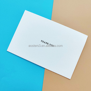 Tarjetas de felicitación navideñas, impresión personalizada de lujo, nuevo diseño, tarjetas de agradecimiento, venta al por mayor - Product Image 4