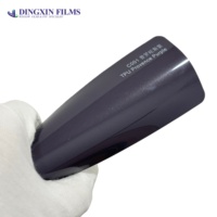 Film de protection de voiture auto-cicatrisant en TPU violet Provence 7,5 mil, anti-rayures, brillant, en rouleau PPF, vente en gros, directement de l'usine