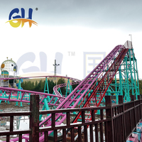 Manège familial en plein air adapté aux attractions de carnaval et aux projets d'équipements de parcs d'attractions