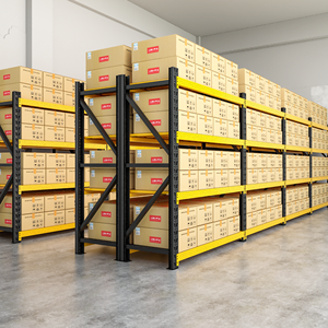 أرفف معدنية عالية الجودة رفوف تخزين للمستودعات الصناعية-متوفرة - Product Image 6