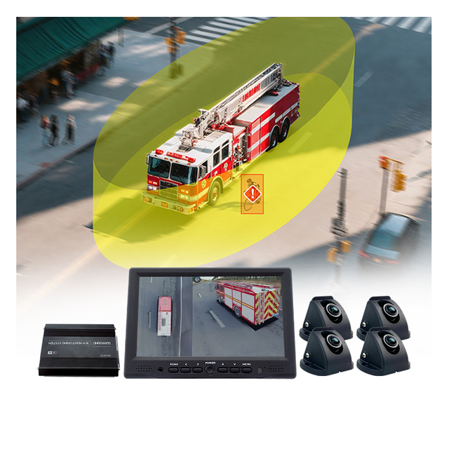 MCY Customized Ai Bsd 3D 360 Degree Camera 3D Bird View Eye Panoramic Front Rear Side Backup Avm Parking Reverse Aid Dvr Camera