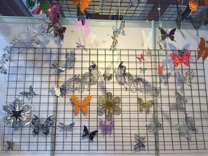 עוגה לקשט ציוד חם מכירת עיצובים מרובים 3D נייר יפה פרפר עוגת קישוט טופר - Product Image 4