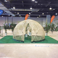 Garden Bee Luxury Hotel Camping Eco-Friendly Couverture anti-moustiques gonflable Tente dôme pour le glamping Tente dôme de luxe