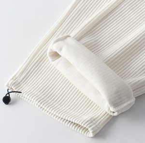 Nuovi Pantaloni da Uomo in <span class=keywords><strong>Velluto</strong></span> a Coste con Logo Personalizzato, Caldi, Lavorati a Maglia, Larghi, Dritti, Spessi e Comodi per l'Autunno e l'Inverno, Stile Streetwear - Product Image 3