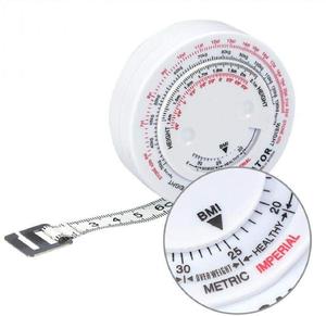Cinta Métrica Retráctil de 1.5m para Índice de Masa Corporal (IMC), Herramienta de Medición para Dieta y Pérdida de Peso, con Logotipo Personalizable - Product Image 2