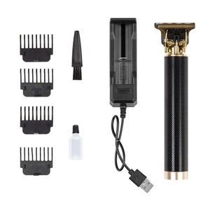 Offre Spéciale Vintage <span class=keywords><strong>électrique</strong></span> sans fil Rechargeable hommes machine de découpe de cheveux <span class=keywords><strong>rasoir</strong></span> tondeuse - Product Image 2