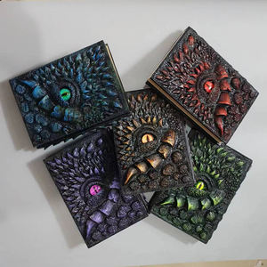 Cuaderno Ojo <span class=keywords><strong>de</strong></span> Dragón GTB02 <span class=keywords><strong>de</strong></span> Resina para Juegos Estilo <span class=keywords><strong>Tronos</strong></span>, Manualidad Creativa con Relieve 3D Ojo del Diablo - Product Image 3