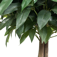 Arbre artificiel de laurier de 90 cm, faux bonsaï, verdure artificielle, plante artificielle pour la décoration intérieure de la maison et du jardin