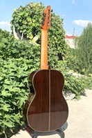 China Aiersi Brand Handmade Professional Grade All Solid 7-strings Classical Guitar Vintage Spanish Guitars Musical Instrument