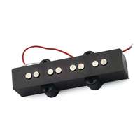 JB Micro basse électrique de précision à 4 cordes Effets de fer en métal noir pour pont de guitare et cou Pièces et accessoires musicaux