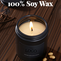 Juego de Velas Aromáticas de Lujo para Hombre, Más Vendido, Velas de Cera de Soja Natural Vertidas a Mano, Diseño Exclusivo para Caballeros