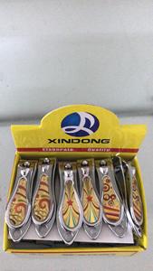 Coupe-ongles professionnel personnalisé OEM Coupe-ongles droit en acier inoxydable de marque XIN DONG avec porte-clés PRIX BON MARCHÉ - Product Image 6