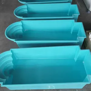 family custom rectangle pools swimming outdoor 4ft deep fiberglass inground prefab swimming pool cost