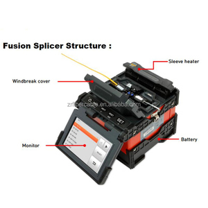 Fusionadora เครื่องต่อเชื่อมอเนกประสงค์,เครื่องประกบฟิวส์ไฟเบอร์ออปติกแบบอัตโนมัติสวิฟท์ K11 Kf4a KF4 K7 <span class=keywords><strong>KR7</strong></span> S3 S5 - Product Image 4