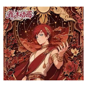 80P Xinmu Animation Tarjetas Metálicas de Relieve de Anime, Diosa <span class=keywords><strong>Tsunade</strong></span> Waifu Meika, Tarjetas Coleccionables, Tienda de Anime, Transmisión en Vivo, Venta al por Mayor - Product Image 2
