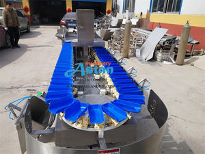 Máquina clasificadora de peso de mariscos de tipo rotativo Máquina clasificadora de peso de pescado de sardina de alta velocidad de 6 grados - Product Image 5