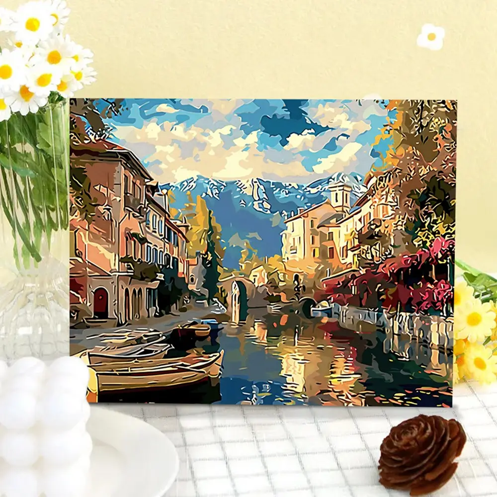 New Arrival Paint By Number Kits DIY Oil Painting By Numbers For Adults And Kids Handmade Digital Oil Painting