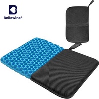 Nouvelle arrivée Bellewins : Coussin rafraîchissant portable pliable en nid d'abeille TPR pour voiture et bureau