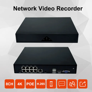 UYC Bộ NVR <span class=keywords><strong>P2P</strong></span> POE Di Động APP <span class=keywords><strong>Camera</strong></span> IP 4MP Âm Thanh Loa <span class=keywords><strong>Mic</strong></span> Đủ Màu Giám Sát Bộ NVR 4CH POE Giám Sát - Product Image 4