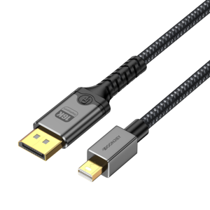USB C <span class=keywords><strong>DISPLAYPORT</strong></span> 4K/8k/16k Mini dp Cáp <span class=keywords><strong>6</strong></span> feet 1.8m đồng nguyên chất PVC bện kết hợp âm thanh cho các thiết bị di động 1m chiều dài - Product Image 3