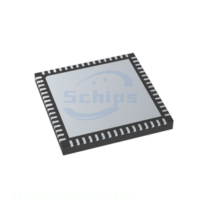 Componente Electrónico AT91SAM7S128C-MU-999 64 VFQFN con Contacto Expuesto Integrado en Existencia - Product Image 1