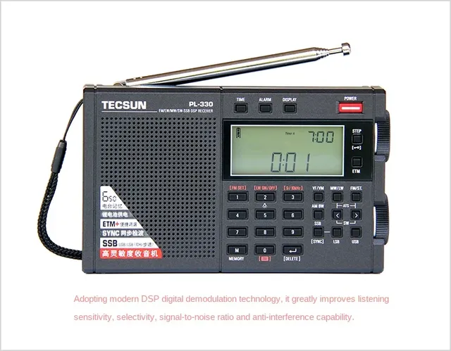 Tecsun PL-330 Radio FM /LW/SW/MW - SSB All-band Radio Pl330 Portable Radio