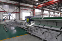 Mesin pemotong Laser pipa Beveling 45 derajat, mesin pemotong Laser pipa Diameter 15-230mm presisi tinggi