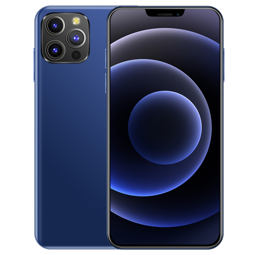 Глобальная версия ручной телефон 2021 Новый i12Pro Max 6 + 512 ГБ Мобильные телефоны 5g смартфон оригинальный аккумулятор 3687 мАч модные мобильные телефоны