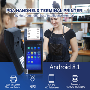 Newpas Q1 58 Mét cầm Tay POS <span class=keywords><strong>PDA</strong></span> Android 12 thiết bị đầu cuối nhận nhiệt POS Máy in di động hóa đơn vé - Product Image 2