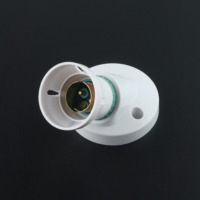 Support de lampe en plastique E27 B22, douille pour ampoule murale ou plafond, accessoires d'éclairage domestique 250V