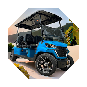 Chariot de golf tout-terrain électrique automatique de haute qualité à batterie au lithium 6 places 36V - Product Image 3
