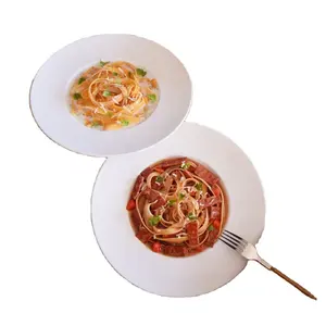 Simulación 1:1 queso Curry Pasta modelo macarrones gambas con tocino falso DIY fideos exhibición comercial espagueti accesorios comida falsa