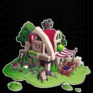 Création de personnages d'art 3D pour jeux, conception de scènes, figurines, sculpture, rendu d'animation de produits IP, rigging squelettique - Product Image 1