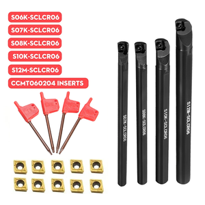 Youqi s07k s08k s10k s12m sclcr06 xoay công cụ chủ + 10pcs ccmt060204 Carbide chèn sclcr ccmt máy tiện cắt Công cụ thiết lập - Product Image 6