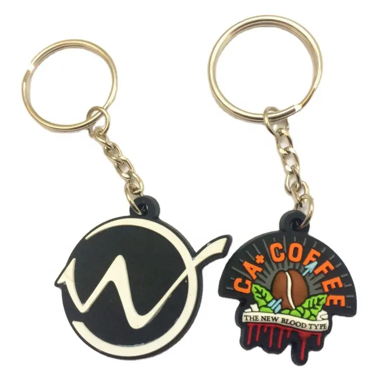 No Moq Free Samples Personalized Custom 3d/2d Soft Pvc Rubber Keychain For Promotion Gifts Custom Keychain Soft Pvc Rubber Keyc