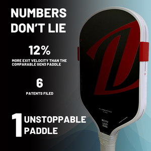 Kostenloser Versand Boomstick Explosive Power Verlängertes Boom MOI Tuning System 16mm Kern Graphit T700 Carbonfaser Pickleball-Schläger - Product Image 5