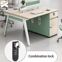 Bureau de personnel moderne et minimaliste à plan ouvert, taille personnalisée, mobilier de bureau modulaire ergonomique durable, usine OEM ODM, poste de travail