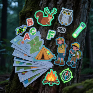 Nuevo Diseño Personalizado, Adhesivo de Gel Promocional Brillante, Material Personalizado, Tu Diseño, Impermeable, Ecológico, Barnizado UV, Dibujos Animados - Product Image 2