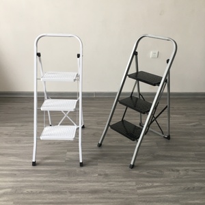 Échelle télescopique <span class=keywords><strong>pliable</strong></span> robuste en acier moderne à <span class=keywords><strong>deux</strong></span> <span class=keywords><strong>marches</strong></span> pour usage hôtelier 2/3/4 <span class=keywords><strong>marches</strong></span> - Product Image 6