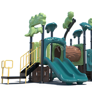 Equipo de Juegos para Exteriores, Tobogán de Plástico, Escaleras de Escalada, Castillo para Diversión y Ejercicio, Jardín de Infancia, Patio, Parque, Aventura en la Jungla - Product Image 4